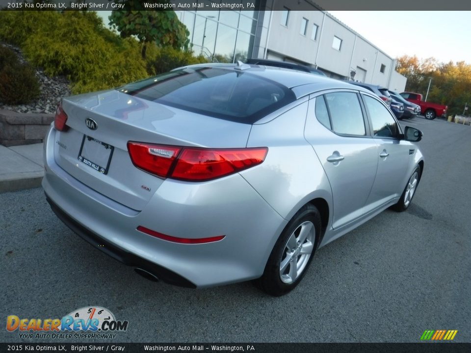 2015 Kia Optima LX Bright Silver / Gray Photo #14