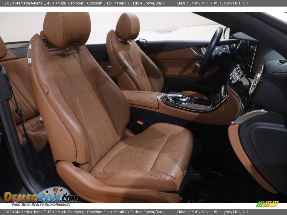 Front Seat of 2020 Mercedes-Benz E 450 4Matic Cabriolet Photo #25