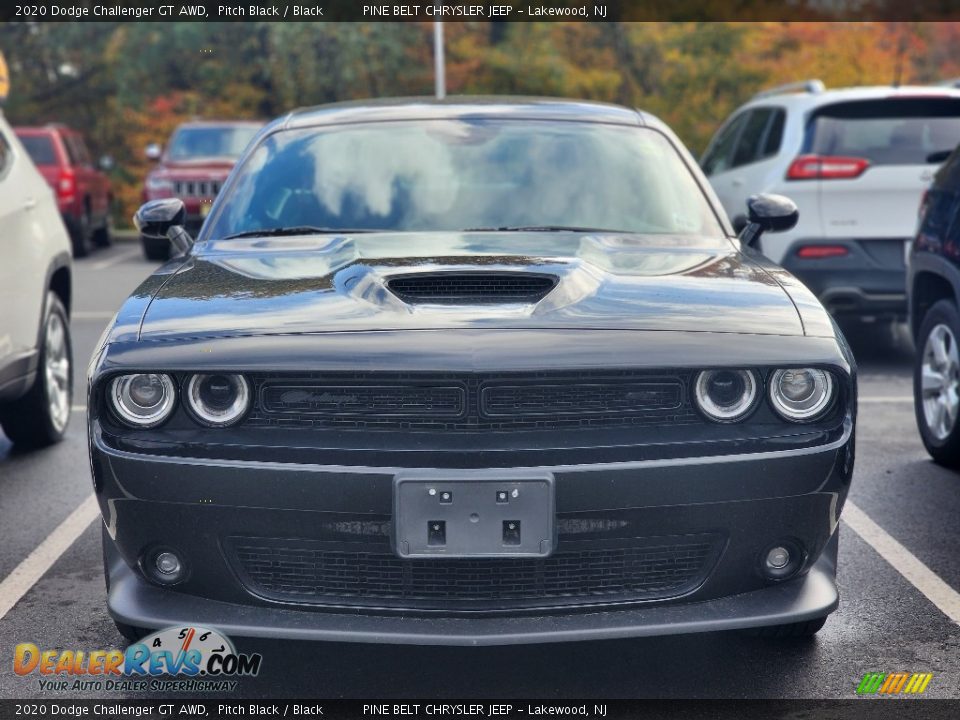 2020 Dodge Challenger GT AWD Pitch Black / Black Photo #3