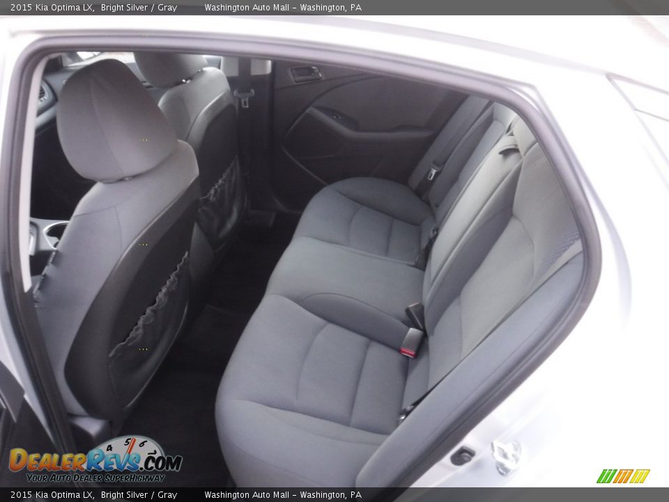 2015 Kia Optima LX Bright Silver / Gray Photo #24