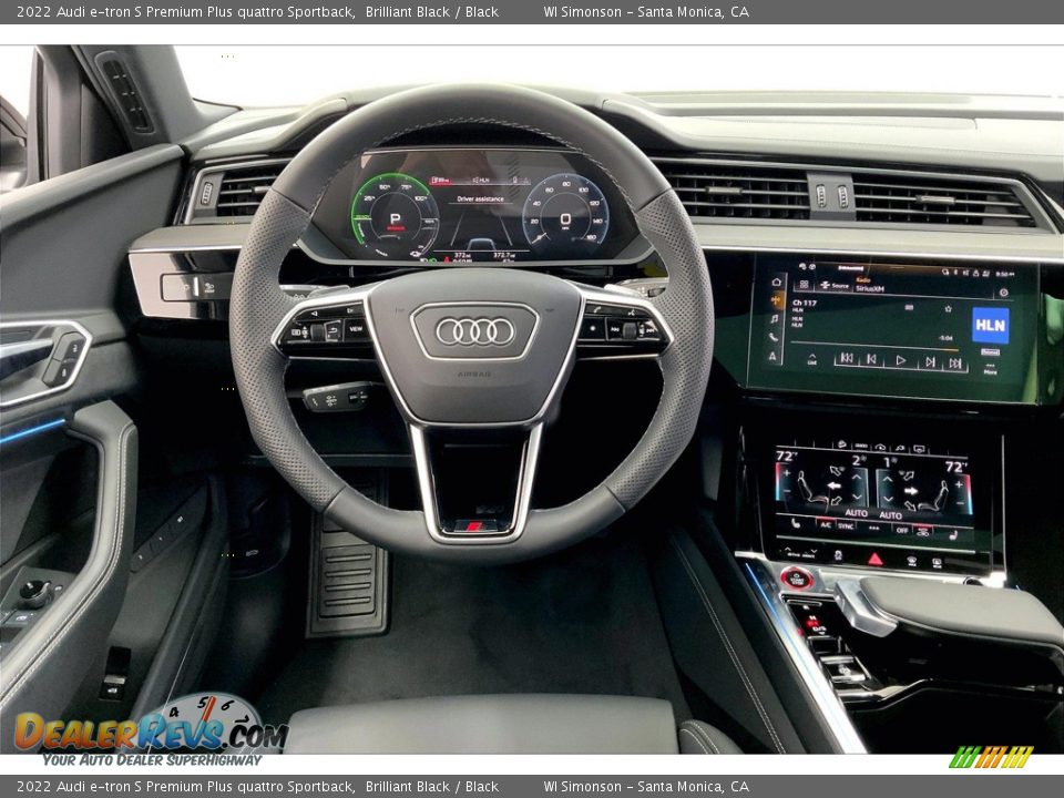 Dashboard of 2022 Audi e-tron S Premium Plus quattro Sportback Photo #4