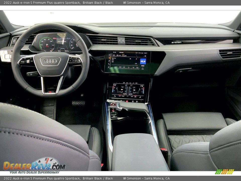 Dashboard of 2022 Audi e-tron S Premium Plus quattro Sportback Photo #15