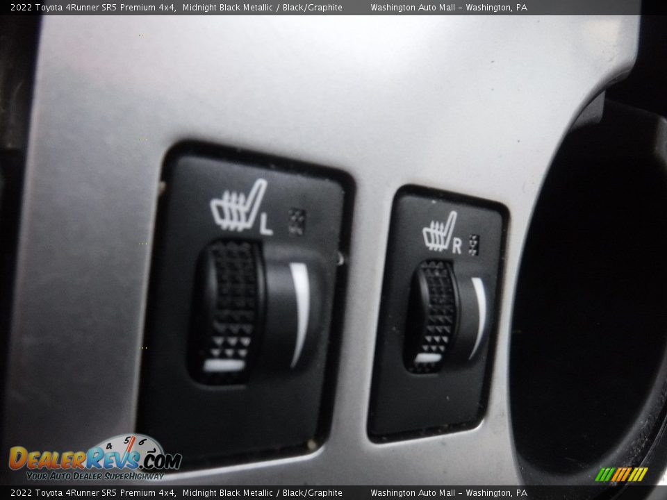 2022 Toyota 4Runner SR5 Premium 4x4 Midnight Black Metallic / Black/Graphite Photo #29