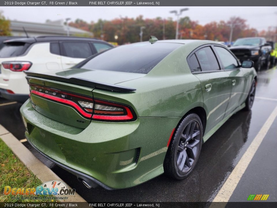 2019 Dodge Charger GT F8 Green / Black Photo #7