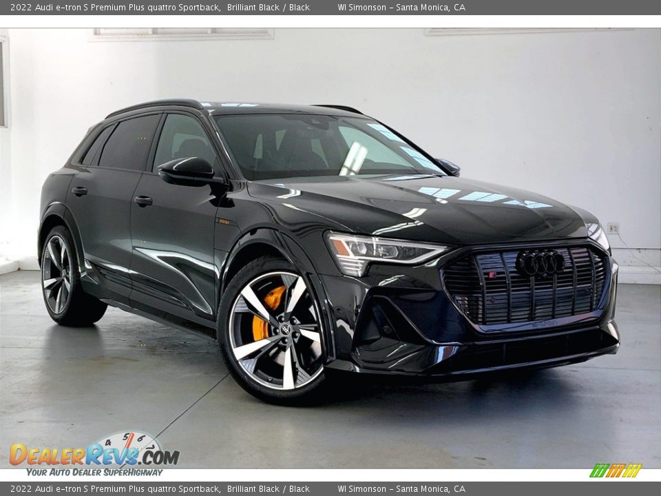 Brilliant Black 2022 Audi e-tron S Premium Plus quattro Sportback Photo #34