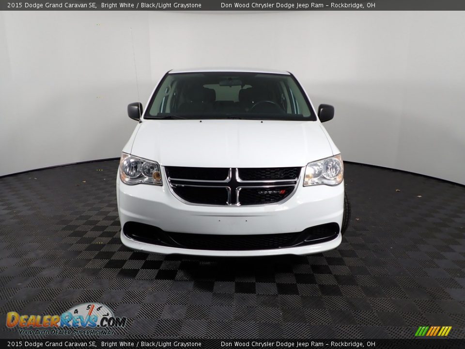 2015 Dodge Grand Caravan SE Bright White / Black/Light Graystone Photo #2