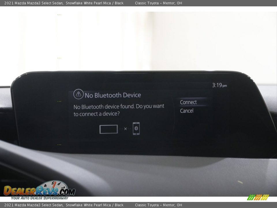 2021 Mazda Mazda3 Select Sedan Snowflake White Pearl Mica / Black Photo #10