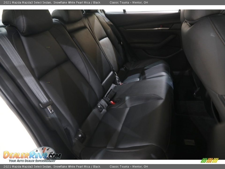 2021 Mazda Mazda3 Select Sedan Snowflake White Pearl Mica / Black Photo #15