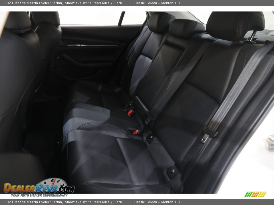 2021 Mazda Mazda3 Select Sedan Snowflake White Pearl Mica / Black Photo #16
