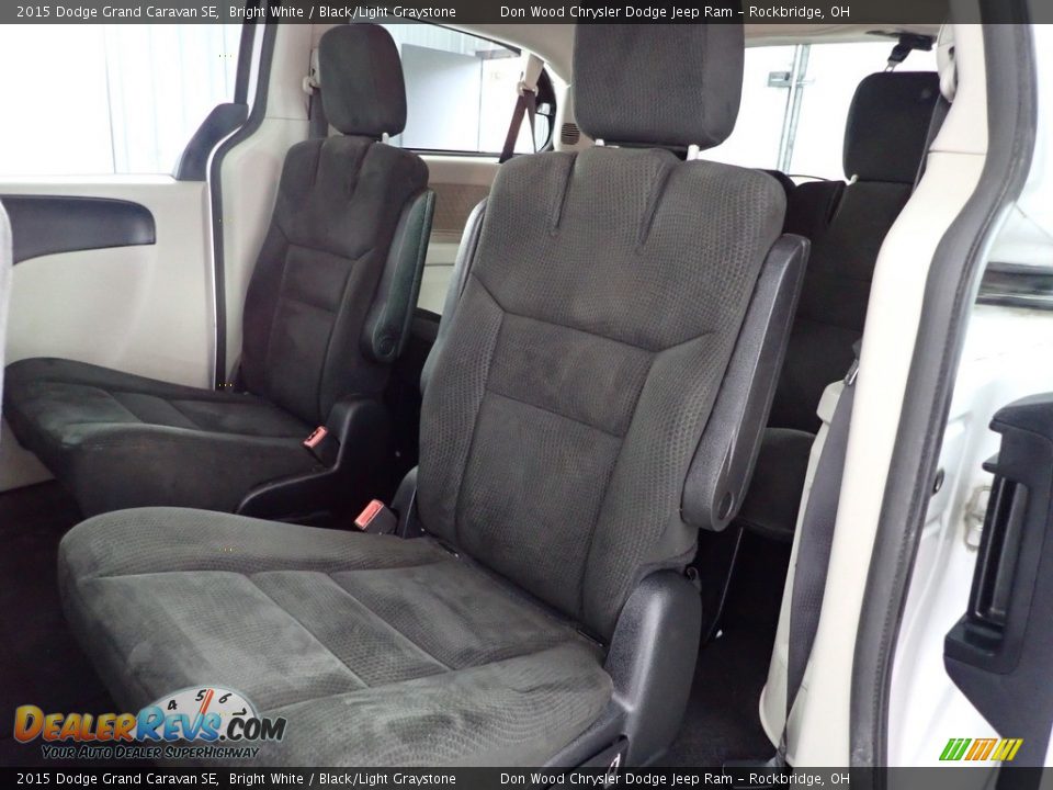 2015 Dodge Grand Caravan SE Bright White / Black/Light Graystone Photo #22