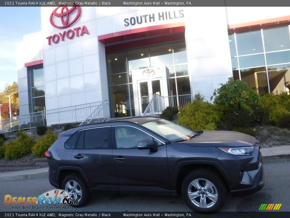 2021 Toyota RAV4 XLE AWD Magnetic Gray Metallic / Black Photo #2