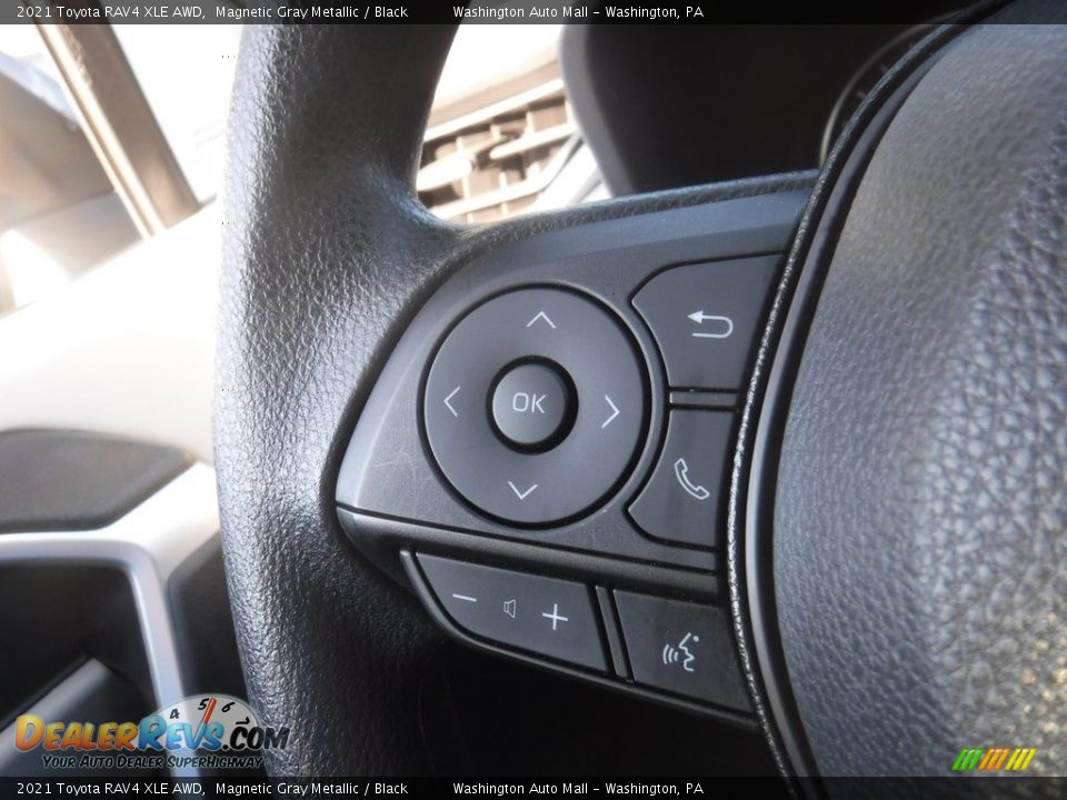 2021 Toyota RAV4 XLE AWD Magnetic Gray Metallic / Black Photo #8