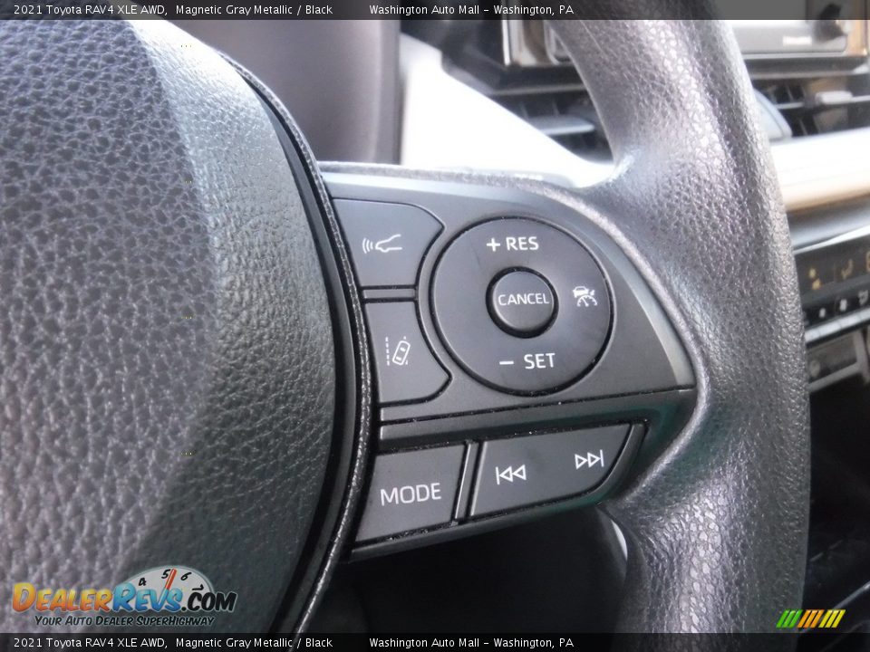 2021 Toyota RAV4 XLE AWD Magnetic Gray Metallic / Black Photo #9