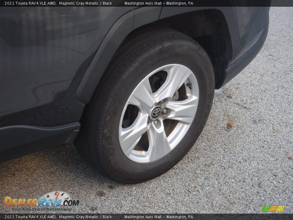 2021 Toyota RAV4 XLE AWD Magnetic Gray Metallic / Black Photo #13