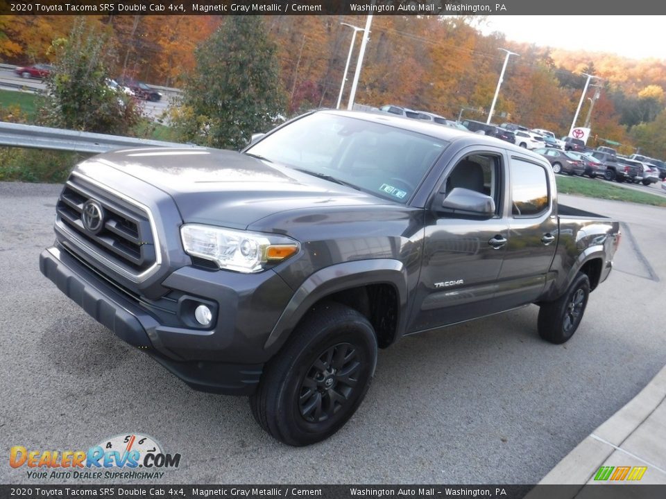 2020 Toyota Tacoma SR5 Double Cab 4x4 Magnetic Gray Metallic / Cement Photo #13