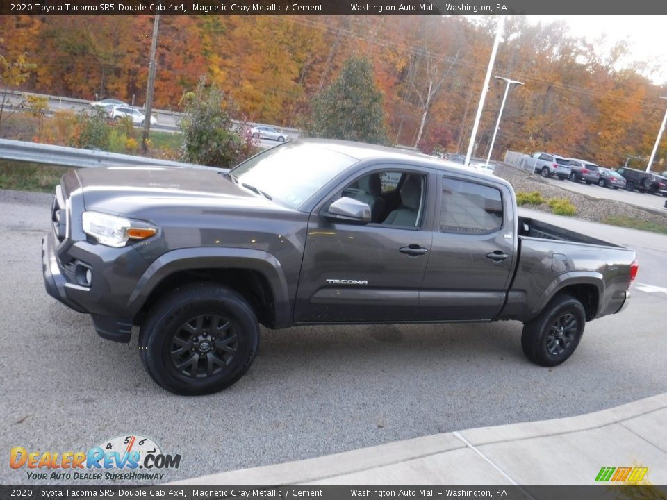 2020 Toyota Tacoma SR5 Double Cab 4x4 Magnetic Gray Metallic / Cement Photo #14