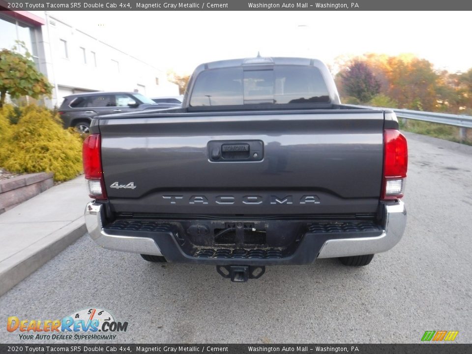 2020 Toyota Tacoma SR5 Double Cab 4x4 Magnetic Gray Metallic / Cement Photo #16