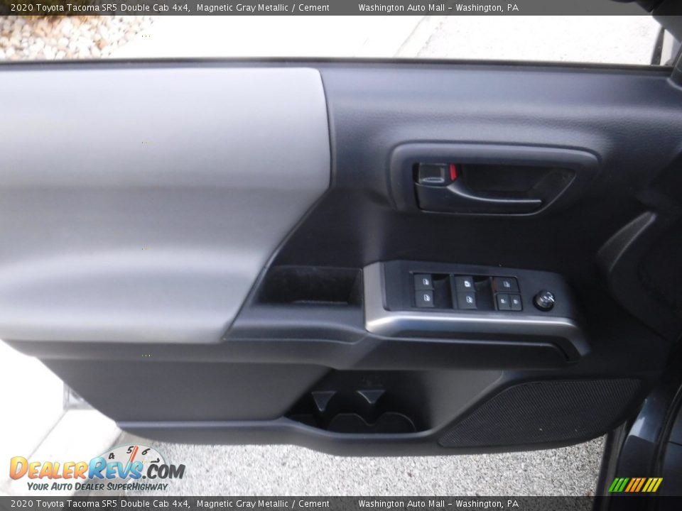 2020 Toyota Tacoma SR5 Double Cab 4x4 Magnetic Gray Metallic / Cement Photo #21