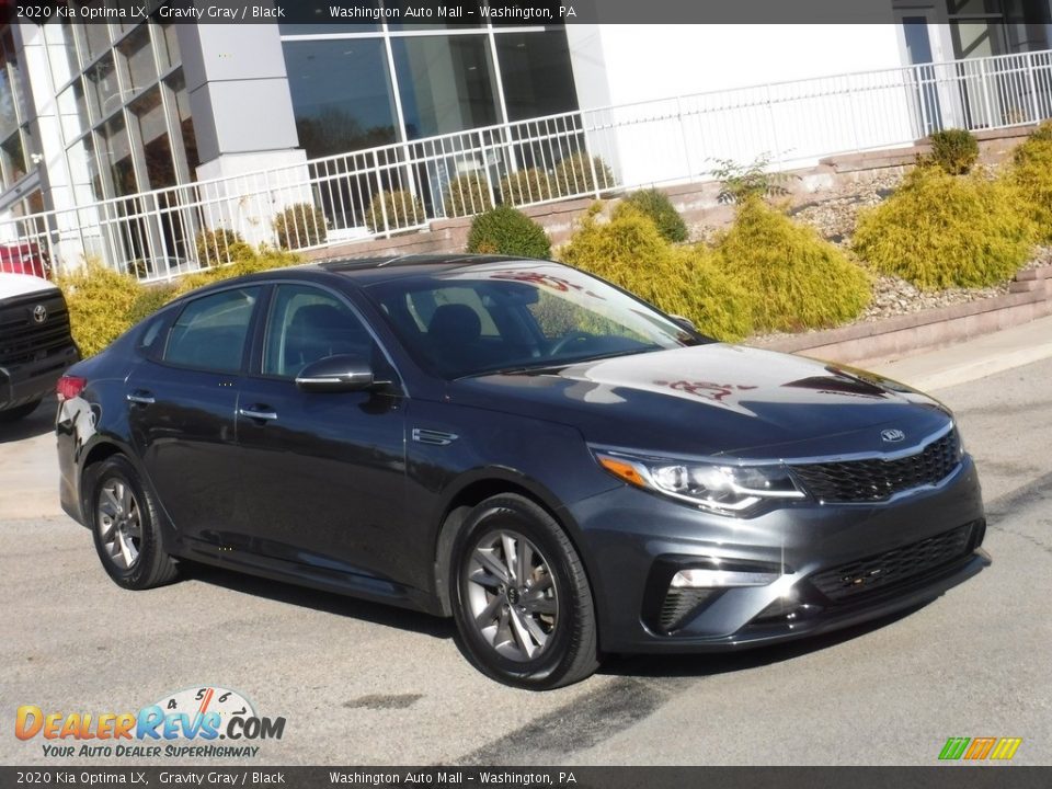 2020 Kia Optima LX Gravity Gray / Black Photo #1