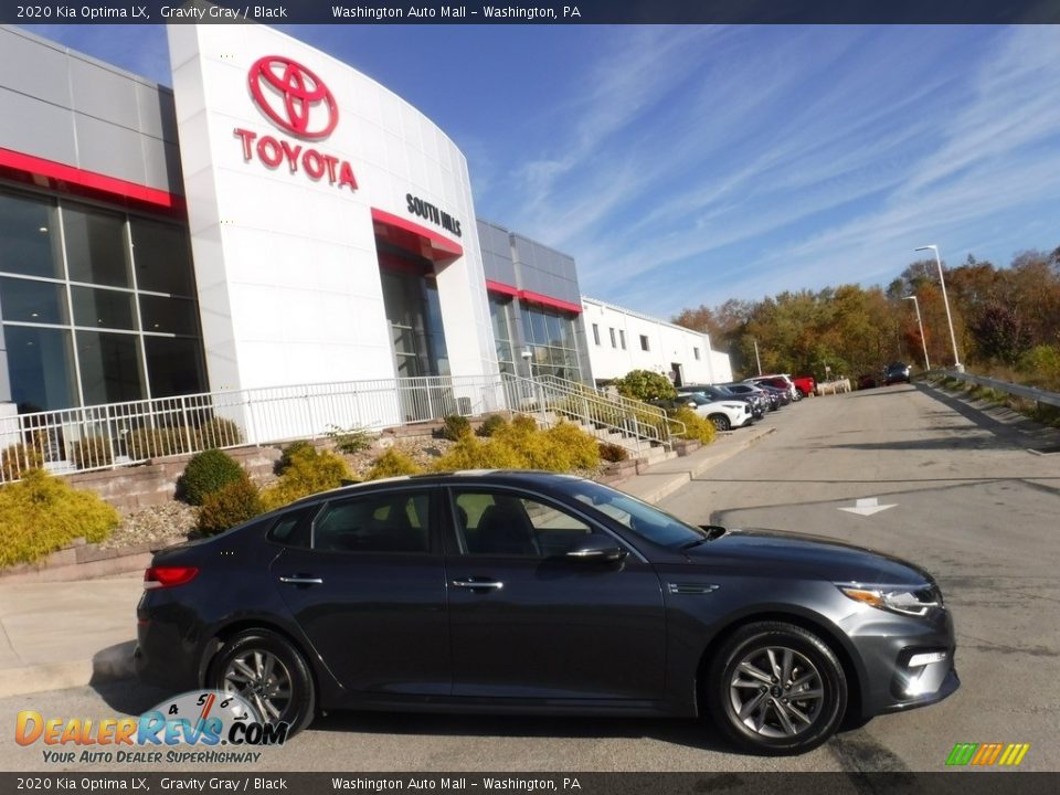 2020 Kia Optima LX Gravity Gray / Black Photo #2