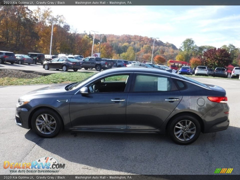 2020 Kia Optima LX Gravity Gray / Black Photo #12