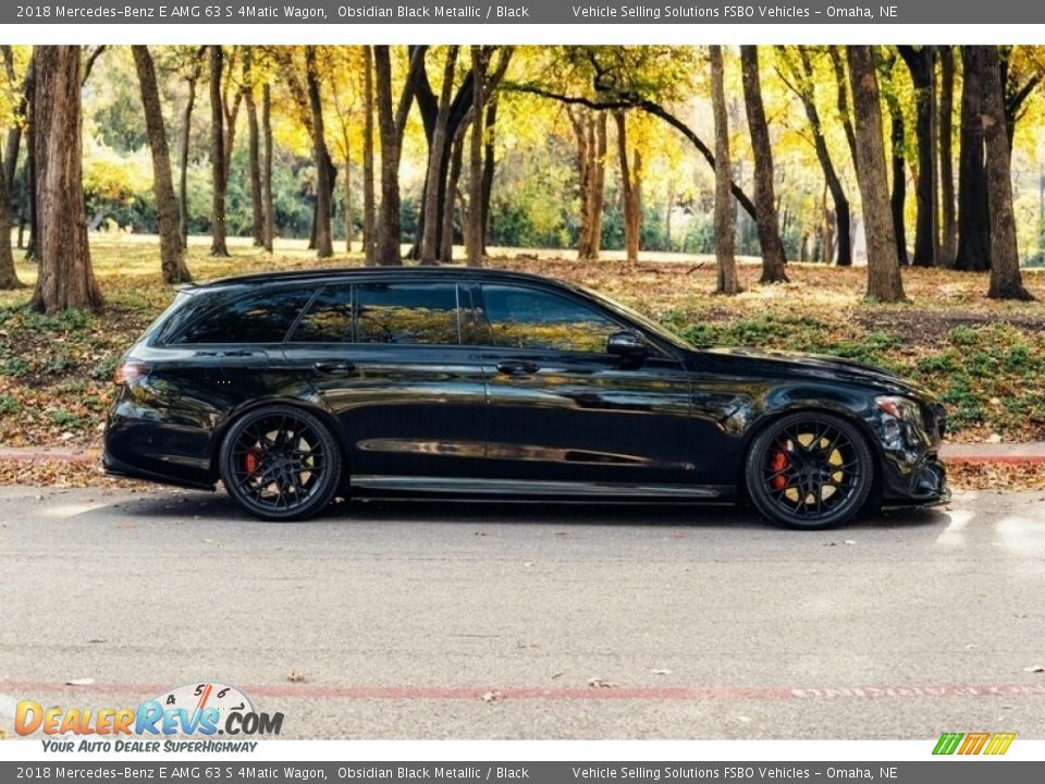 Obsidian Black Metallic 2018 Mercedes-Benz E AMG 63 S 4Matic Wagon Photo #3