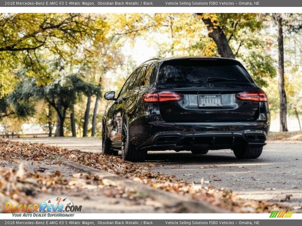 2018 Mercedes-Benz E AMG 63 S 4Matic Wagon Obsidian Black Metallic / Black Photo #4