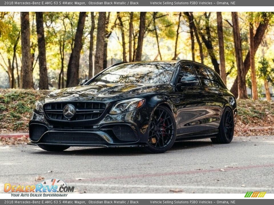 2018 Mercedes-Benz E AMG 63 S 4Matic Wagon Obsidian Black Metallic / Black Photo #5