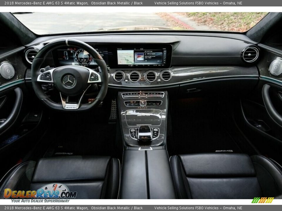 Dashboard of 2018 Mercedes-Benz E AMG 63 S 4Matic Wagon Photo #7