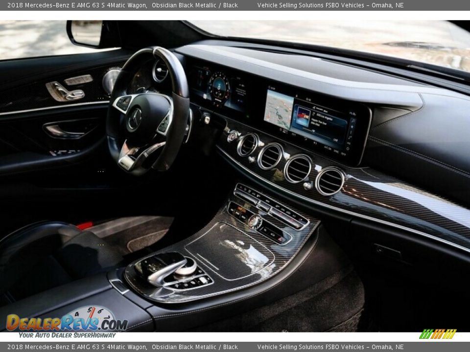 Dashboard of 2018 Mercedes-Benz E AMG 63 S 4Matic Wagon Photo #12