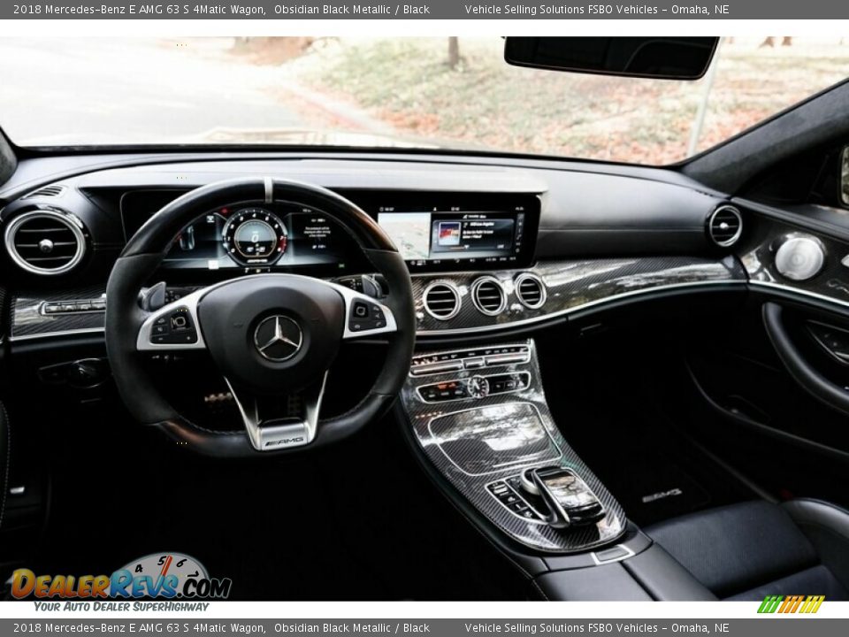 Dashboard of 2018 Mercedes-Benz E AMG 63 S 4Matic Wagon Photo #14