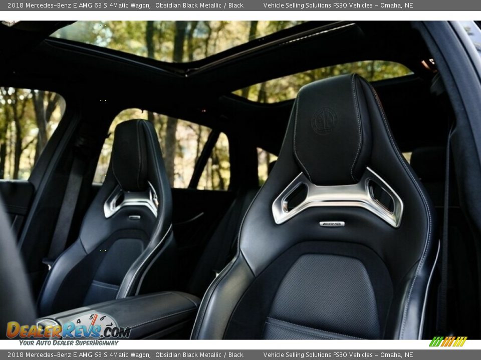 Front Seat of 2018 Mercedes-Benz E AMG 63 S 4Matic Wagon Photo #22