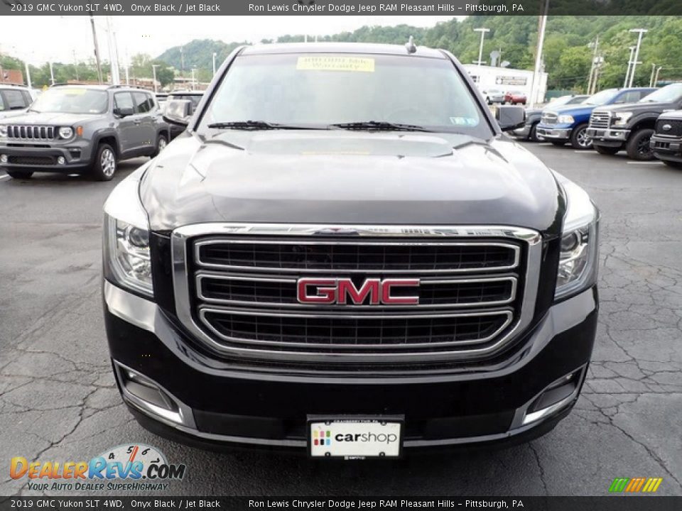 2019 GMC Yukon SLT 4WD Onyx Black / Jet Black Photo #3