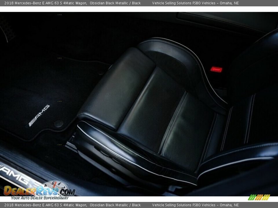 2018 Mercedes-Benz E AMG 63 S 4Matic Wagon Obsidian Black Metallic / Black Photo #23