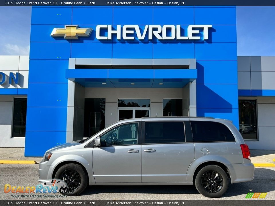 2019 Dodge Grand Caravan GT Granite Pearl / Black Photo #1