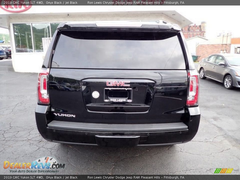 2019 GMC Yukon SLT 4WD Onyx Black / Jet Black Photo #7