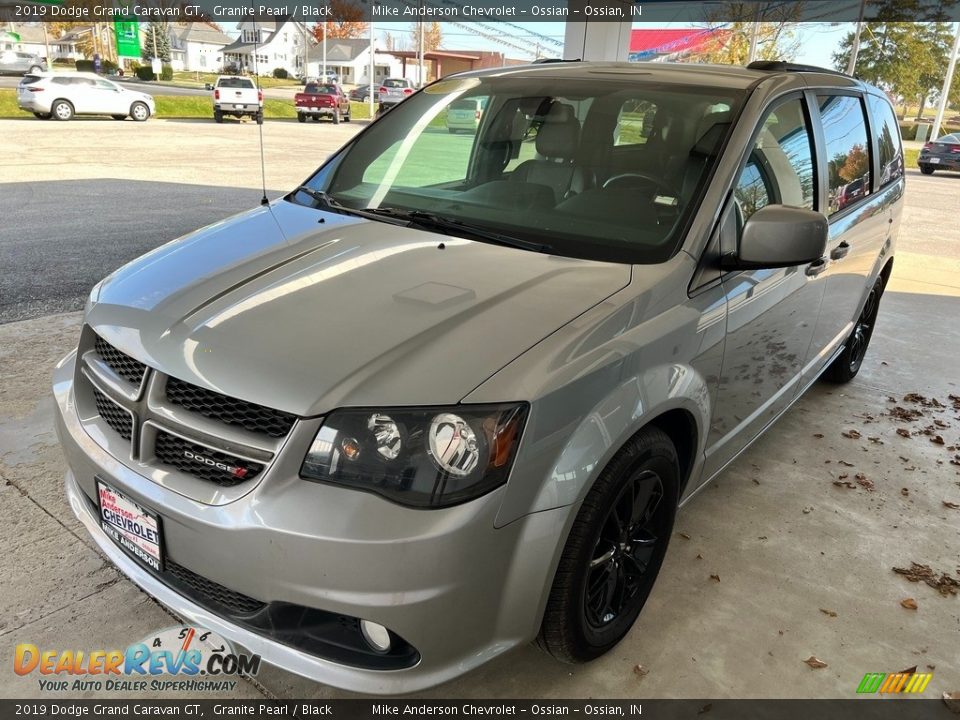 2019 Dodge Grand Caravan GT Granite Pearl / Black Photo #2