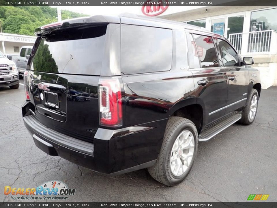 2019 GMC Yukon SLT 4WD Onyx Black / Jet Black Photo #8