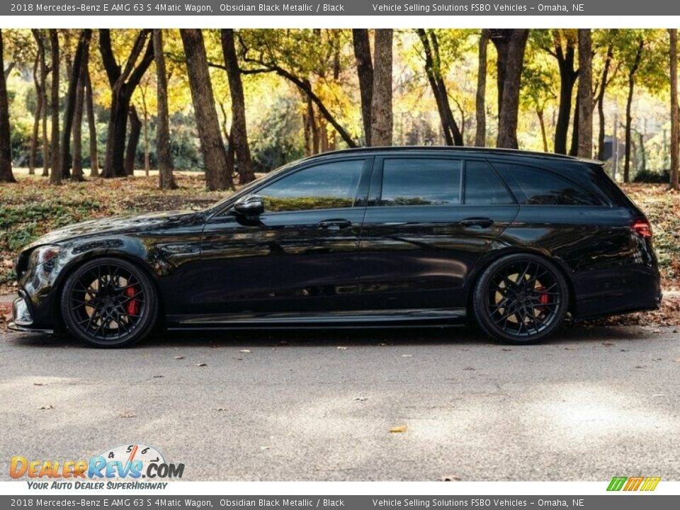 Obsidian Black Metallic 2018 Mercedes-Benz E AMG 63 S 4Matic Wagon Photo #27