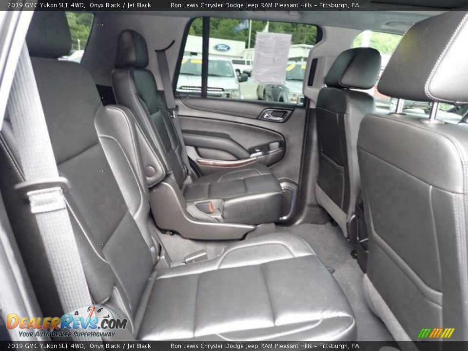 Rear Seat of 2019 GMC Yukon SLT 4WD Photo #10