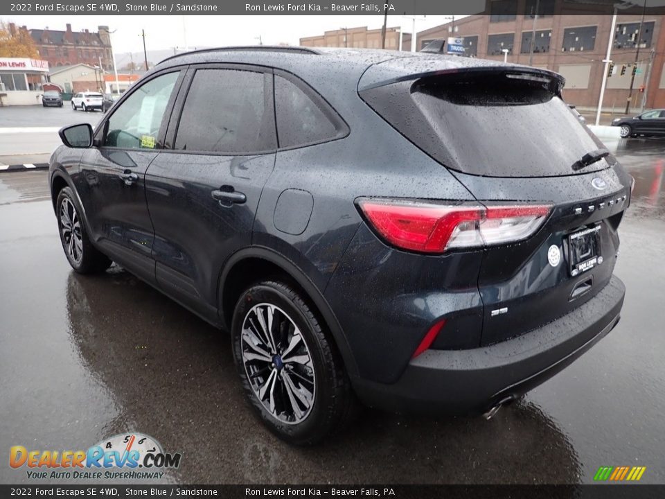 2022 Ford Escape SE 4WD Stone Blue / Sandstone Photo #6
