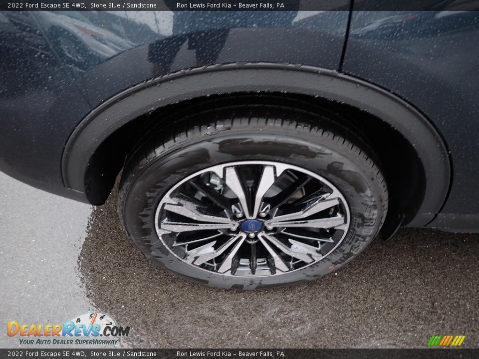 2022 Ford Escape SE 4WD Stone Blue / Sandstone Photo #9