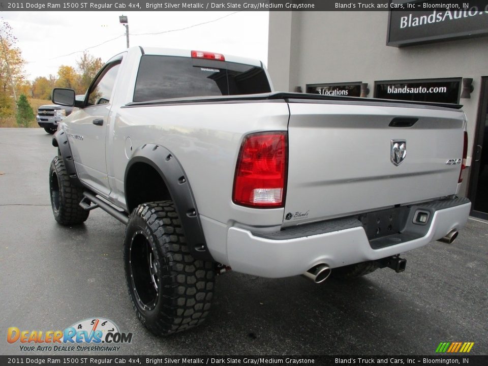 2011 Dodge Ram 1500 ST Regular Cab 4x4 Bright Silver Metallic / Dark Slate Gray/Medium Graystone Photo #3