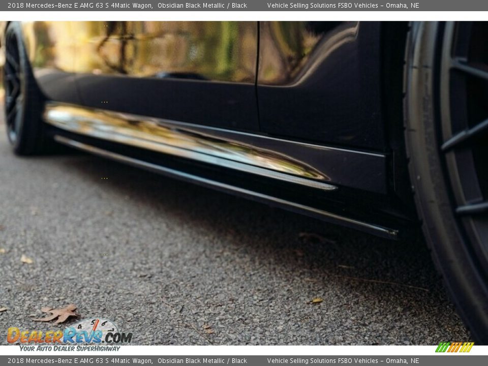 2018 Mercedes-Benz E AMG 63 S 4Matic Wagon Obsidian Black Metallic / Black Photo #35