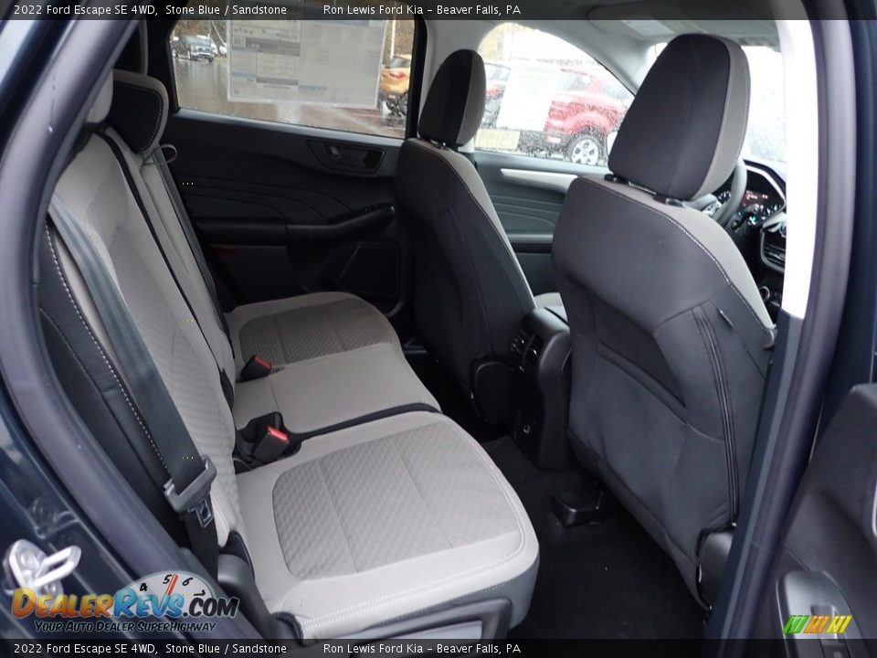Rear Seat of 2022 Ford Escape SE 4WD Photo #10
