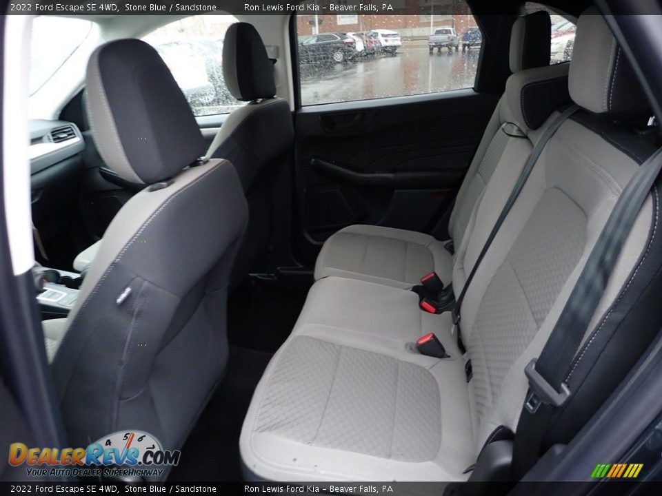Rear Seat of 2022 Ford Escape SE 4WD Photo #12
