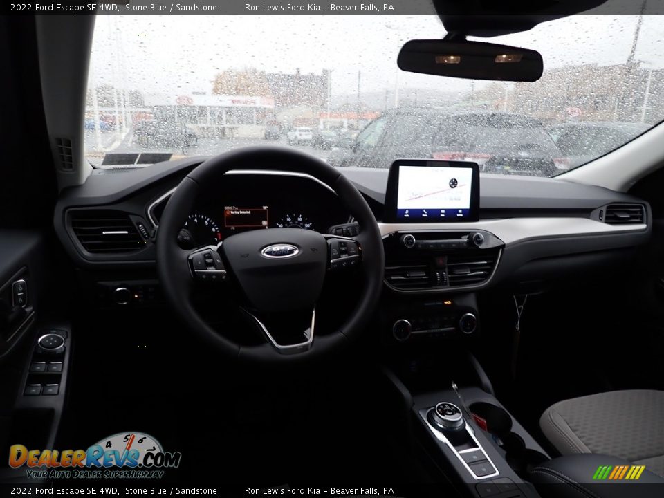 2022 Ford Escape SE 4WD Stone Blue / Sandstone Photo #13
