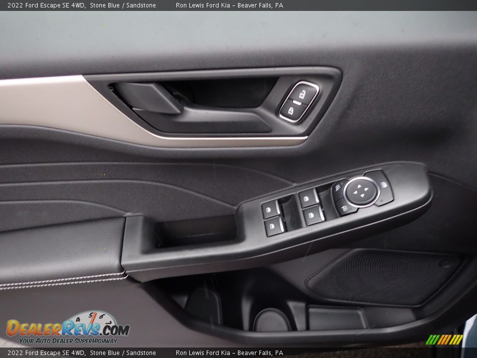 2022 Ford Escape SE 4WD Stone Blue / Sandstone Photo #15