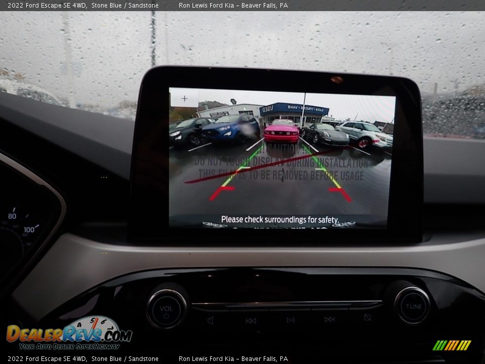 2022 Ford Escape SE 4WD Stone Blue / Sandstone Photo #18