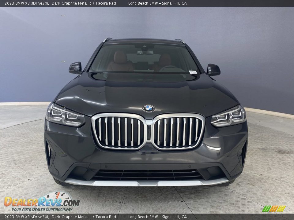 2023 BMW X3 sDrive30i Dark Graphite Metallic / Tacora Red Photo #2